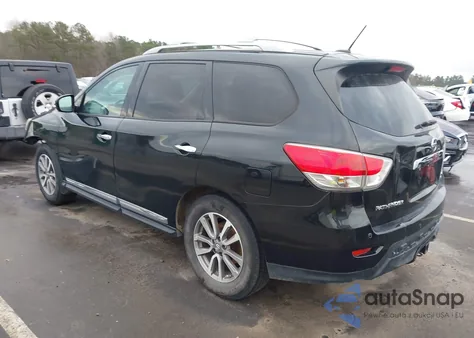 2015 Nissan Pathfinder Sl из США, поврежденный, VIN 5N1AR2MM8FC720569